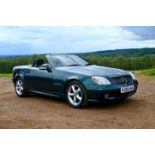 2003 Mercedes Benz SLK 200 Kompressor Auto Convertible. Registration: K200 AHA Rare Andradite Green