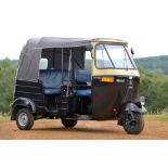 Bajaj autorickshaw Tuk Tuk. Registration: FH06 KGX. This is a genuine Indian auto rickshaw made in P