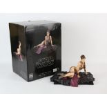 STAR WARS Princess Leia as Jabba's Slave Statue - Limited Edition