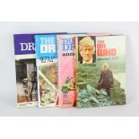 The DR Who annual x 4. 1970,1973, 1974, 1975, (Jon Pertwee). BBC TV