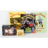 WALLACE & GROMIT An assortment of Wallace & Gromit merchandise Items included are: salt and pepper