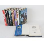 Autograph Books: sports related – a group of eight hardback books, first editions,