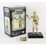 STAR WARS Gold Plated C-3PO figure.