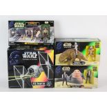 STAR WARS Assortment of The Power of the Force figures Includes: Dewback and Sandtrooper,