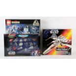 STAR WARS Assortment of 90s toys Includes: Micro Machines Master Collection, Electronic X-Wing
