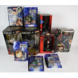 STAR WARS Assortment of Episode 1 toys and miscellanea + Tazo Collector's Force Pack Includes: