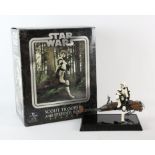 STAR WARS Scout Trooper and Speeder Bike - Limited Edition