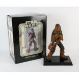 STAR WARS Chewbacca Statue made by Gentle Giant ltd. With Threepio in backpack.