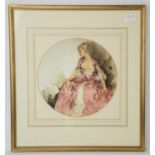 Sir William Russell Flint, British, 1880-1969, Madame de Pompadour and Madame Du Barry,
