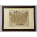 Conder T. A new map of Suffolk drawn from the latest authorities, 16cm x 19cm, Morden R,