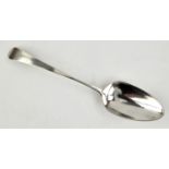 London 1792 Georgian Silver serving spoon 215mm Long
