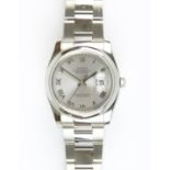 Rolex, a Gentleman's reference 1156200 stainless steel Oyster Perpetual Datejust wristwatch,