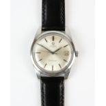 Omega, A Gentleman's reference 1666010 stainless steel Seamaster wristwatch, the signed silvered
