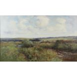 Joseph Morris Henderson (Scottish, 1863-1936), summer landscape, oil on canvas, signed lower right,
