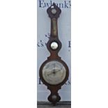 A wheel barometer by Crundwell