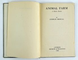 Orwell, George, Animal Farm, a Fairy Story, London, Secker & Warburg 1945