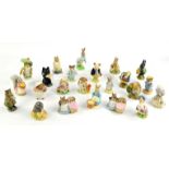 A collection of 23 Beswick Beatrix Potter figures, to include Peter Rabbit, Jeremy Fisher,