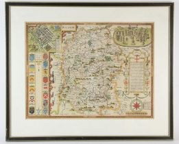 Speed. John, C.1610-20, A Map of Wiltshire (WilshireIL) sold by John Sudbury and George Humble,