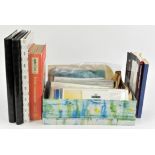 World Stamps in Albums plus loose with Great Britain decimal Mint Presentation Packs,