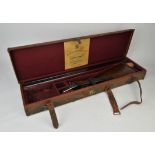 12-bore boxlock ejector shotgun by B.S.A Guns Ltd. 39187 71cm barrels, Birmingham proof marks,