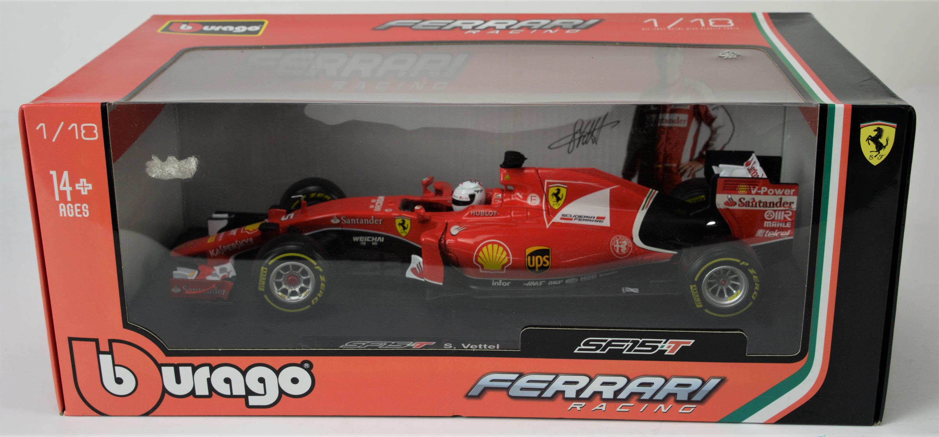 F1 Boxed models and framed items - Models to include, Tonka Polistil, Burago Ferrari F1 models, - Image 2 of 6