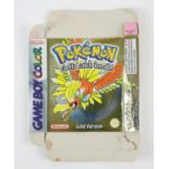 Pokémon Gold Game Boy Color (PAL) - Box Only This item is ideal for collectors looking to complete