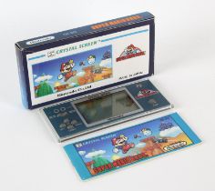 Nintendo Game & Watch [YM-801] Super Mario Bros. Crystal Screen handheld console