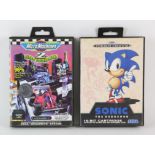 2 boxed Sega Mega Drive games (PAL) Includes: Sonic the Hedgehog and Micro Machines 2 Turbo