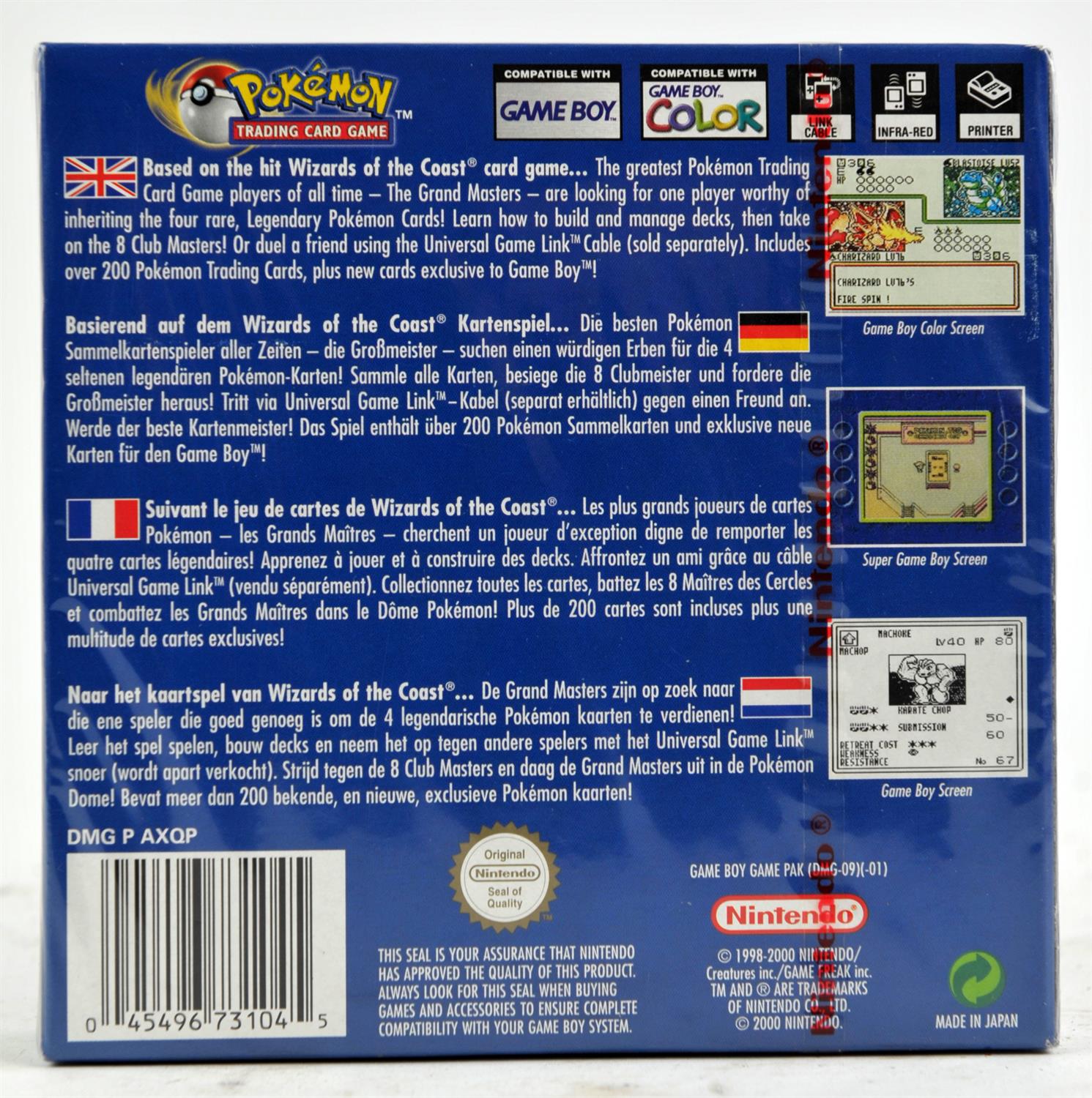 Pokémon Trading Card Game - factory sealed Game Boy game with red strip Nintendo seal (PAL) - Image 2 of 3