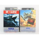 SEGA 2 boxed Game Gear games (PAL) Includes: Desert Strike and G-Loc Air Battle