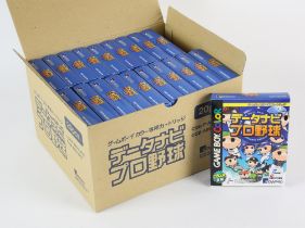 Factory Case Pack of brand new Data-Navi Pro Yakyuu Game Boy Colour NTSC-J games (x20).