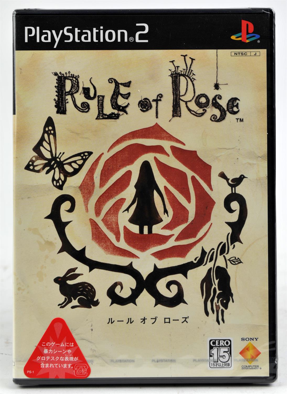 PlayStation 2 (PS2) Rule of Rose factory sealed NTSC-J game. Rule of Rose is a survival horror