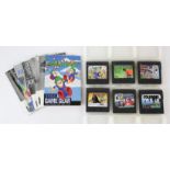 SEGA 6 loose Game Gear game carts + manuals (PAL) Includes: Sonic the Hedgehog 2, Super Monaco GP,