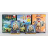 An assortment of Settlers PC games in varying state of complete and incomplete. Includes: Settlers