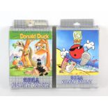 SEGA 2 boxed Game Gear games (PAL) Includes: Cool Spot and The Lucky Dime Caper starring Donald