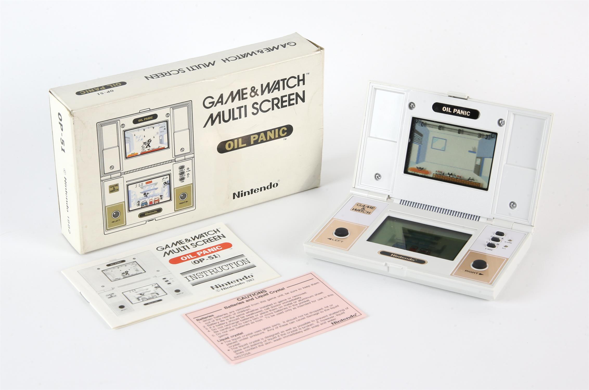 Nintendo Game & Watch Multi Screen Oil Panic (OP-51)