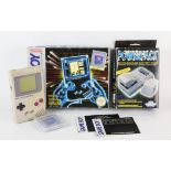 Nintendo Game Boy Console with Tetris cartridge (boxed) + Rechargeable Battery Pack
