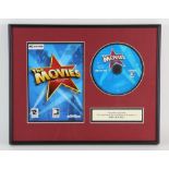 The Movies commemorative video game developer's plaque Provenance: These items come from a