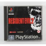 Resident Evil 2 PS1 boxed video game (PAL). PlayStation 1