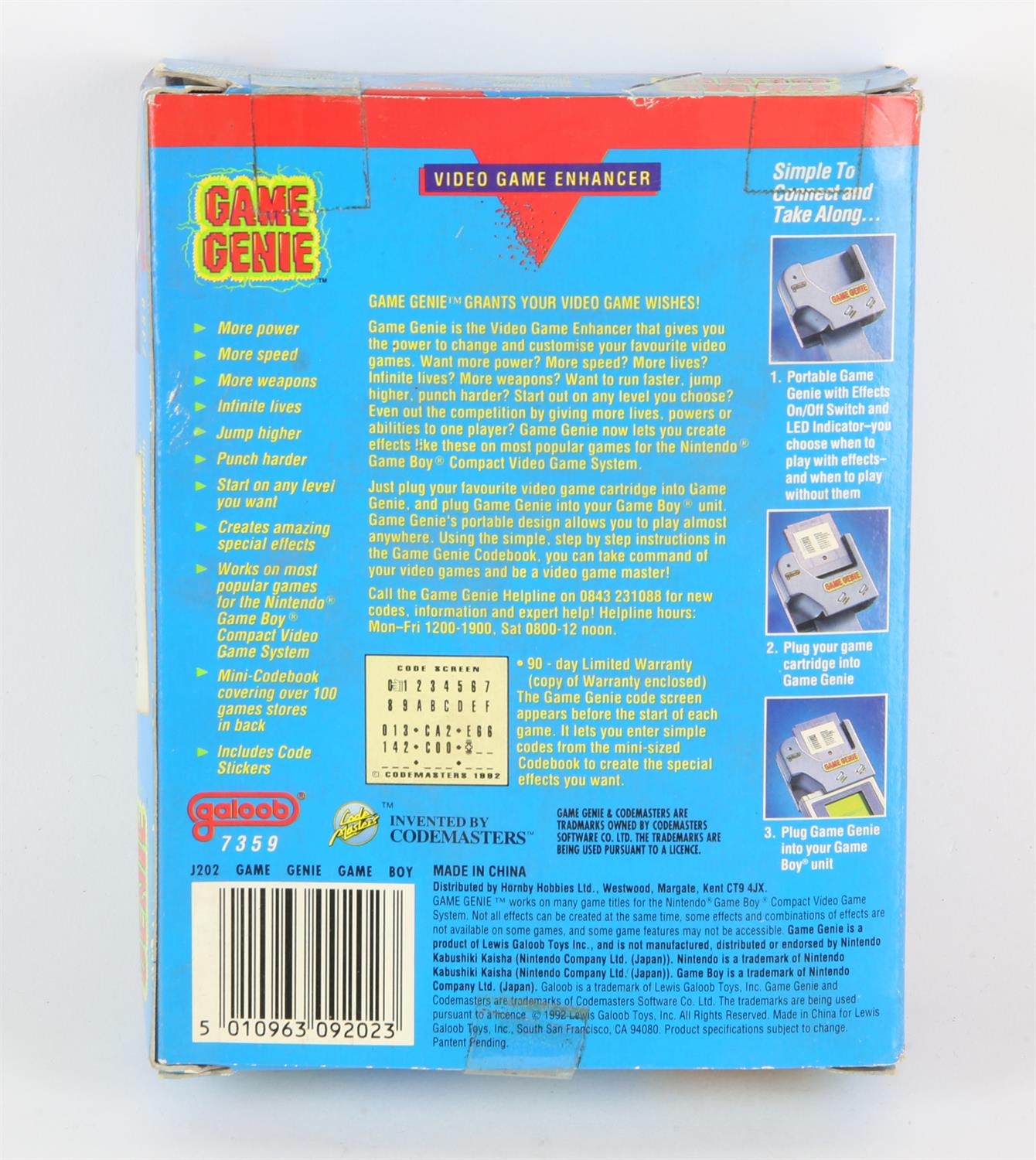 Game Genie video game enhancer accessory for Game Boy system - Image 2 of 2