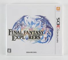 Nintendo 3DS factory sealed Final Fantasy Explorers game (NTSC-J) An action role-playing video