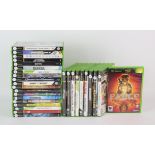 An assortment of 29 Xbox games (PAL) Highlights include: Fable, Jade Empire, Timesplitters 2 (x3),