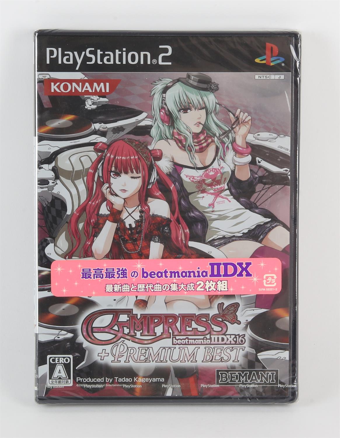 BeatMania IIDX 16 EMPRESS factory sealed and brand new PlayStation 2 (PS2) game