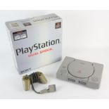 Japanese PlayStation 1 System (NTSC-J) Console is boxed, complete and comes with 1 controller