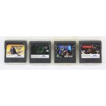 SEGA 4 loose Game Gear games - movie bundle (PAL) Includes: Predator 2, Alien3, Indiana Jones and