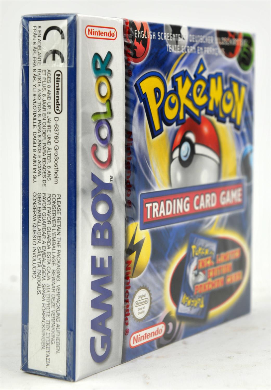 Pokémon Trading Card Game - factory sealed Game Boy game with red strip Nintendo seal (PAL) - Image 3 of 3