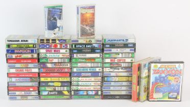 A collection of 57 Atari games from the 80s