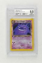 Pokemon TCG. Neo Destiny 1st Edition Dark Gengar Holo 6/105 graded Beckett 8.5.