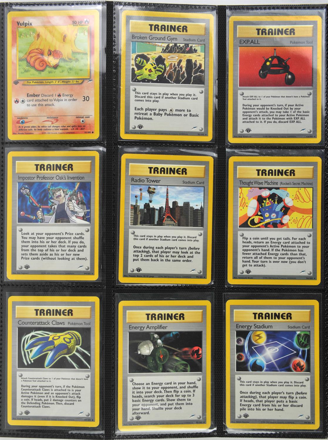 Pokemon TCG. Neo Destiny Complete Non Holographic Set. Includes all 89 non holographic cards with - Image 5 of 11