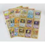 Pokemon TCG - Complete Fossil Set - Unlimited/ 1st Edition This lot contains a complete Fossil set